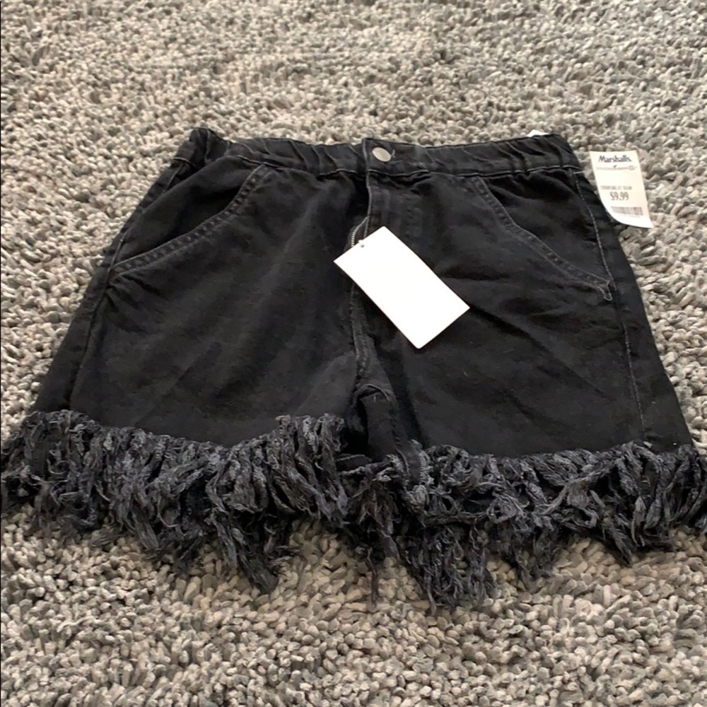 Black shorts